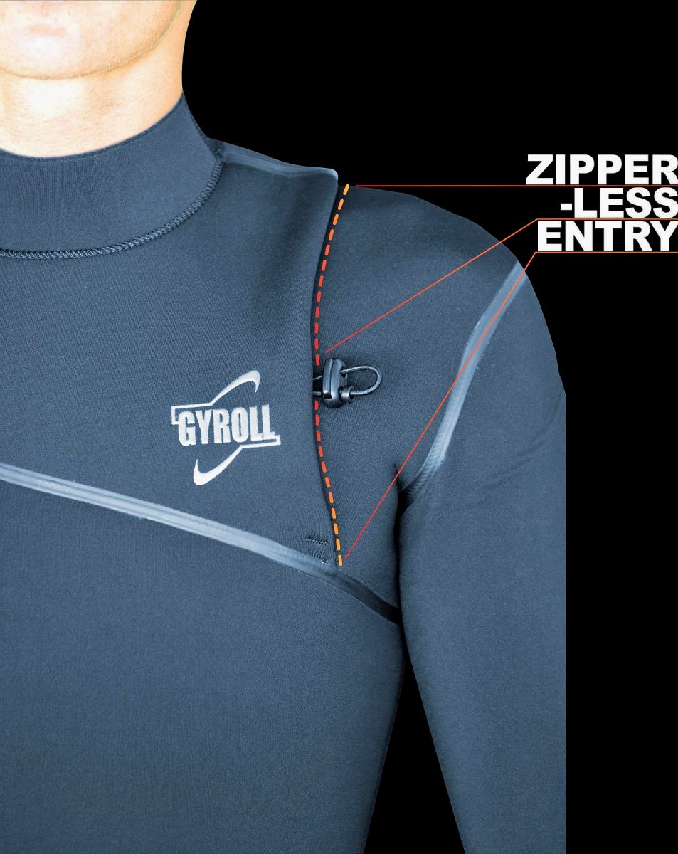 Wetsuit Gyroll Primus Zipperless 2mm Manga Longa