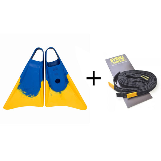 Nadadeira Gyroll + Cadarço Gyroll Connector (com desconto)