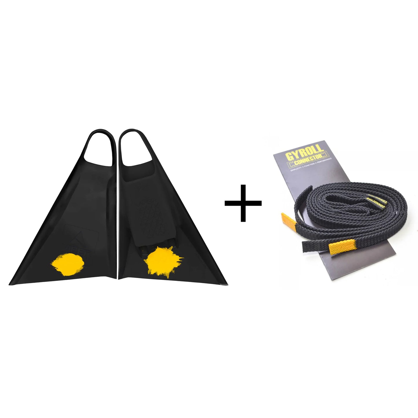 Nadadeira Viper Delta + Cadarço Gyroll Connector (com desconto)