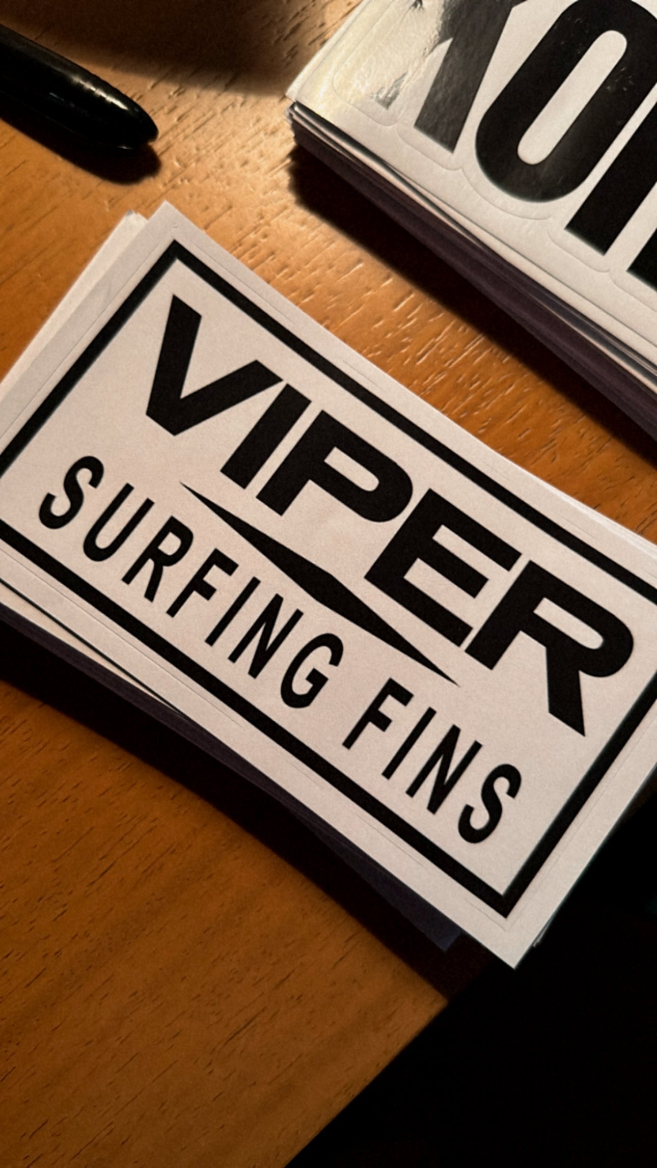 Adesivo Viper Surfing Fins "Classic"